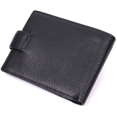 Гаманець Vintage З натуральної шкіри Чорний (sale_15037)