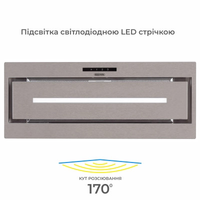 Витяжка кухонна Eleyus MAGNUS 1200 LED 70 IS