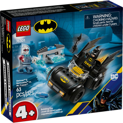 Конструктор LEGO Super Heroes Бетмен і Бетмобіль проти містера Фріза (76301)