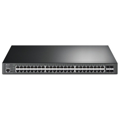 Комутатор мережевий TP-Link TL-SG3452X 48xGE 4x10GE/SFP+ L2 JetStream 19&quot; 1U (TL-SG3452X)