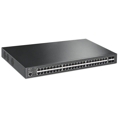 Комутатор мережевий TP-Link TL-SG3452X 48xGE 4x10GE/SFP+ L2 JetStream 19&quot; 1U (TL-SG3452X)