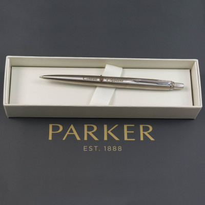 Ручка кулькова Parker JOTTER 17 UKRAINE SS CT BP Тризуб Слава Україні (16132_TR3)