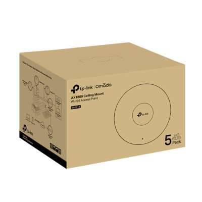 Точка доступу Wi-Fi TP-Link EAP613-5-PACK