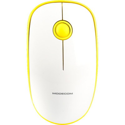 Мишка Modecom MC-WM112 Wireless Yellow-White (M-MC-WM112-290)