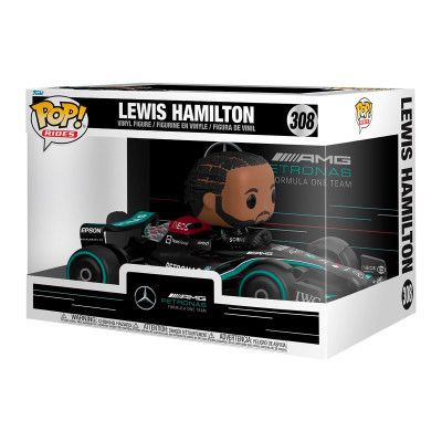 Фігурка для геймерів Funko Pop Льюїс Гамільтон на машині (75797)