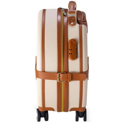 Валіза Semi Line 20&quot; (S) Ecru/Brown (T5670-2) (DAS302666)