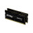 Модуль пам&#039;яті для ноутбука SoDIMM DDR4 16GB (2x8GB) 2666 MHz Fury Impact Kingston Fury (ex.HyperX) (KF426S15IBK2/16)