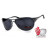 Сонцезахисні окуляри BluWater Alumination-3 Gun Metal Polarized Сірі (4АЛЮМ3-Г20П)