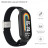 Ремінець до фітнес браслета Armorstandart Braided Solo Loop для Xiaomi Mi Band 8 Black (ARM69925)