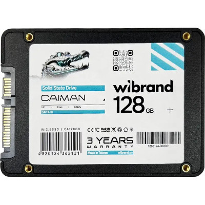 Накопичувач SSD 2.5&quot; 128GB Caiman Wibrand (WI2.5SSD/CA128GB)