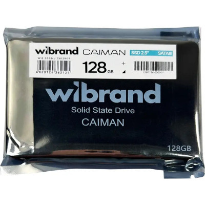 Накопичувач SSD 2.5&quot; 128GB Caiman Wibrand (WI2.5SSD/CA128GB)