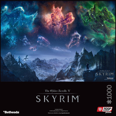 Пазл GoodLoot The Elder Scrolls V – Skyrim 1000 елементів (5908305246763)