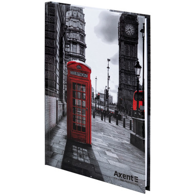 Книга записна Axent R&amp;B Telephone А5, 96 аркушів, клітинка, тверда обкладинка (8457-5-A)