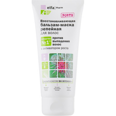 Маска для волос Elfa Pharm Репейная Против выпадения волос 200 мл (5901845500197)