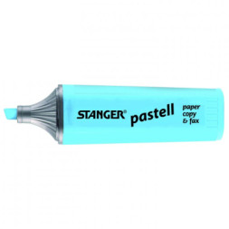 Маркер Stanger текстовий, 1-5мм, пастель, бірюзовий 10 шт (MARKER-TXT-STPASTT10)