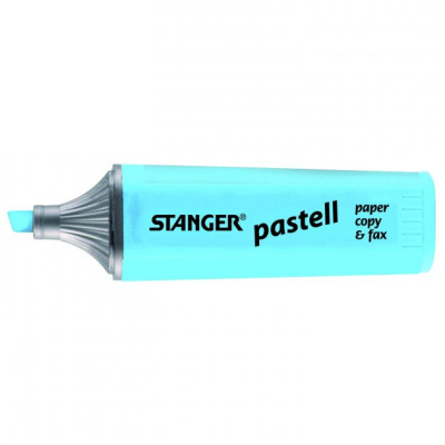 Маркер Stanger текстовий, 1-5мм, пастель, бірюзовий 10 шт (MARKER-TXT-STPASTT10)