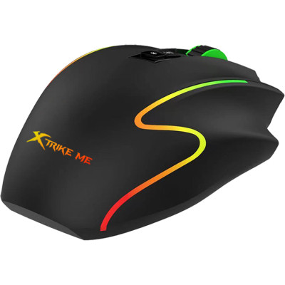 Мишка Xtrike ME GM-518 USB RGB Black (GM-518)