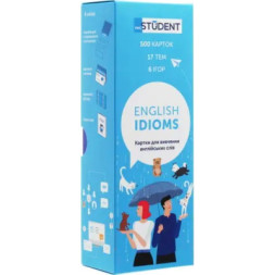 Навчальний набір English Student Картки для вивчення англійської мови Idioms, українська (591225923)