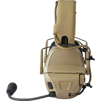 Навушники для стрільби Ops-Core AMP Communication Headset-Connectorized. Верхній тримач. Tan (N101153-01-0000)