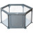 Дитячий манеж FreeON HEXAGON Grey (44459)