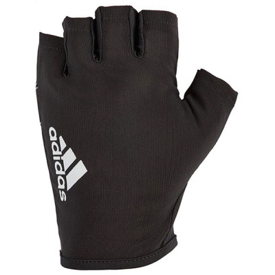 Рукавички для фітнесу Adidas Essential Adjustable Gloves ADGB-12426 чорний XL (885652015004)