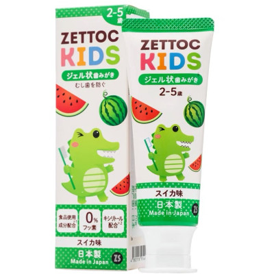 Дитяча зубна паста Zettoc Nippon Кавун 70 г (4582118954438)