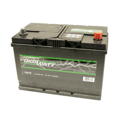Акумулятор автомобільний GigaWatt 91А (0185759100)