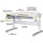 Парта Mealux Milton Electro lite Grey (BD-730 WG lite)