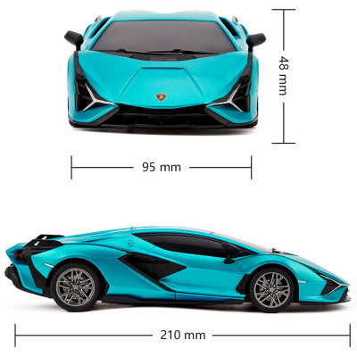 Радіокерована іграшка KS Drive Lamborghini Sian 1:24, 2.4Ghz синий (124GLSB)
