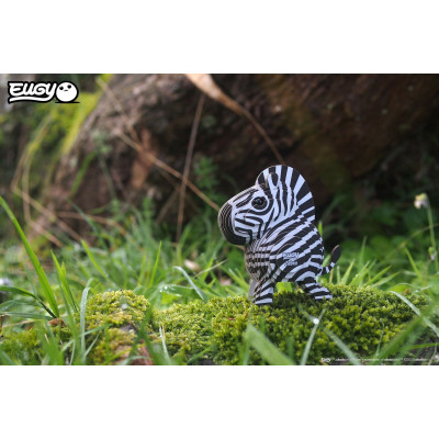 Пазл Eugy 3D Зоопарк Зебра (XEG-011)