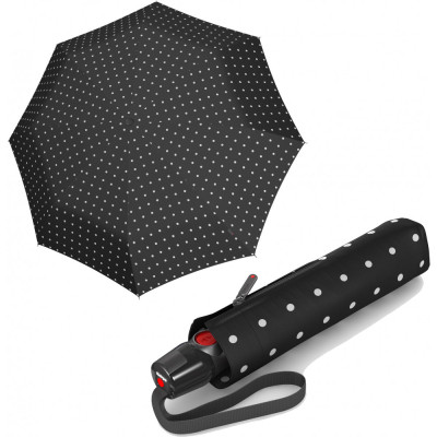 Парасоля Knirps T.200 Medium Duomatic Kelly Black UV Protection (Kn95 3201 4116)