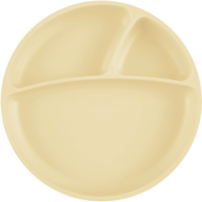 Тарілка дитяча MinikOiOi Portions секційна Mellow Yellow (101050006)