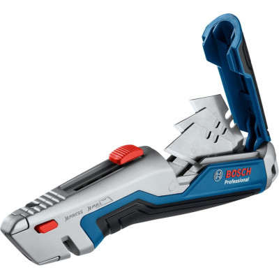Ніж монтажний Bosch будівельний трапецієподібний складний, корпус пластик, 253мм (1.600.A01.V3H)