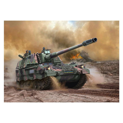 Збірна модель Revell САУ Panzerhaubitze 2000 (версія UA) рівень 4 масштаб 1:72 (RVL-63347)