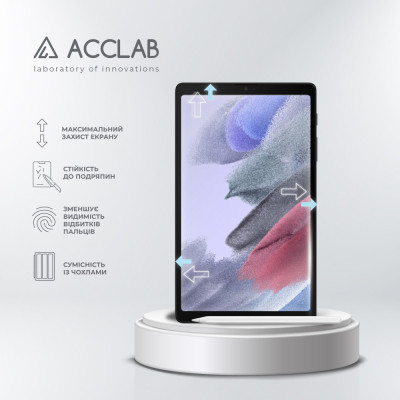 Скло захисне ACCLAB Full Glue Samsung Galaxy Tab A7 LITE/A7 LITE WIFI/T225/T220 8.7&quot; (1283126575624)