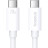 Дата кабель USB-C to USB-C 1.8m Superior USB4 Fast Charging 240W moon white Baseus (P10365200211-05)