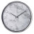 Настінний годинник Optima Marble металевий, сірий мармур (O52090)