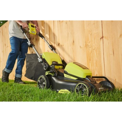 Газонокосарка Ryobi RY36LM40A-0, 36В MAX POWER, 40см,25-75мм, EasyEdge, мульчування (без АКБ та ЗП) (5133005591)