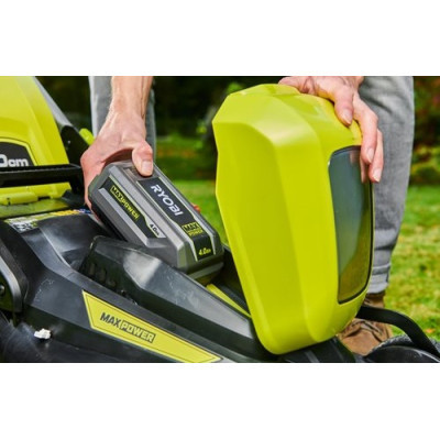 Газонокосарка Ryobi RY36LM40A-0, 36В MAX POWER, 40см,25-75мм, EasyEdge, мульчування (без АКБ та ЗП) (5133005591)