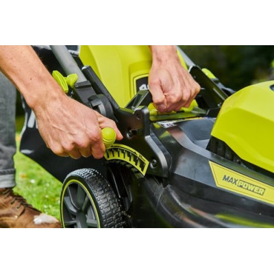Газонокосарка Ryobi RY36LM40A-0, 36В MAX POWER, 40см,25-75мм, EasyEdge, мульчування (без АКБ та ЗП) (5133005591)
