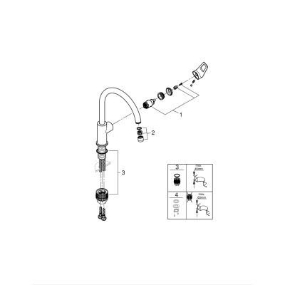 Змішувач Grohe BauLoop New (31232001)