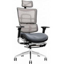 Офісне крісло GT Racer X-801L Bright Gray (X-801L Bright Gray (W-20 B-40))
