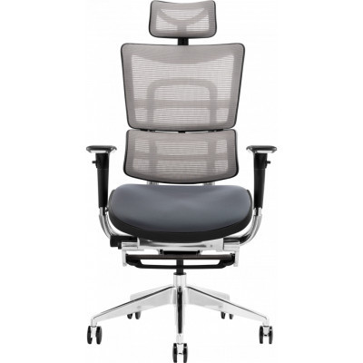 Офісне крісло GT Racer X-801L Bright Gray (X-801L Bright Gray (W-20 B-40))