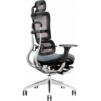 Офісне крісло GT Racer X-801L Bright Gray (X-801L Bright Gray (W-20 B-40))