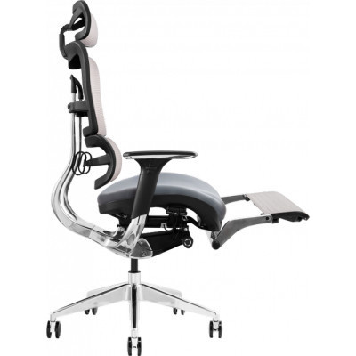 Офісне крісло GT Racer X-801L Bright Gray (X-801L Bright Gray (W-20 B-40))
