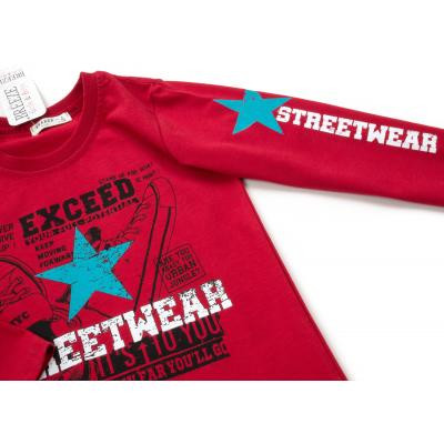 Кофта дитяча Breeze &quot;STREETWEAR&quot; (13822-128B-red)