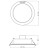 Світильник LEDVANCE DL IP44 DN 115 8W 840 WT (4058075702967)