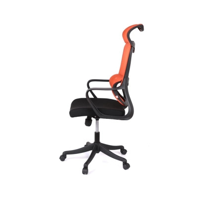 Офисное кресло Аклас Дориан BL TILT Оранжевый (K-09 Orange OS-3000 Black) (00144001)