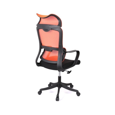 Офисное кресло Аклас Дориан BL TILT Оранжевый (K-09 Orange OS-3000 Black) (00144001)
