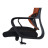 Офисное кресло Аклас Дориан BL TILT Оранжевый (K-09 Orange OS-3000 Black) (00144001)